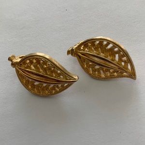 Gold Filigree Earrings